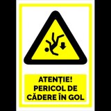 Indicator de securitate pentru pericol de cadere in gol